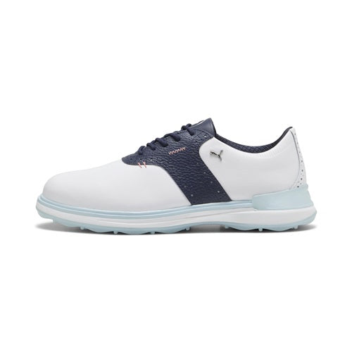 An image of Puma Avant - Puma White-Deep Navy - 10.5 on a white background