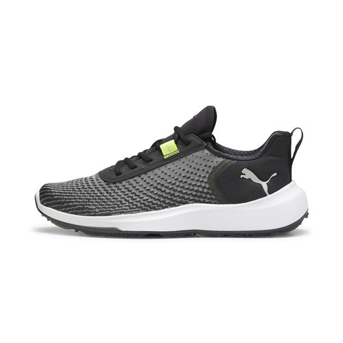 An image of Puma Fusion Crush Sport Golf Shoes - Puma Black-Electric - 12 on a white background