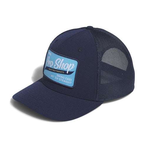 An image of Adidas 5 Panel Trucker - Navy - OSFM on a white background