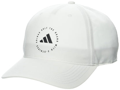 An image of Adidas Golf Perform H - White - OSFM on a white background