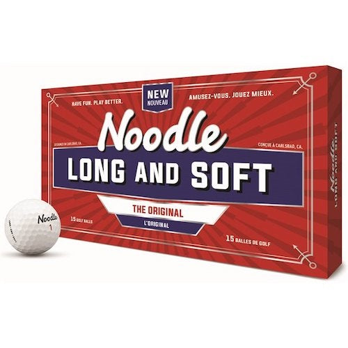 Noodle 2021 Long & Soft Golf Balls - 15 Ball Pack