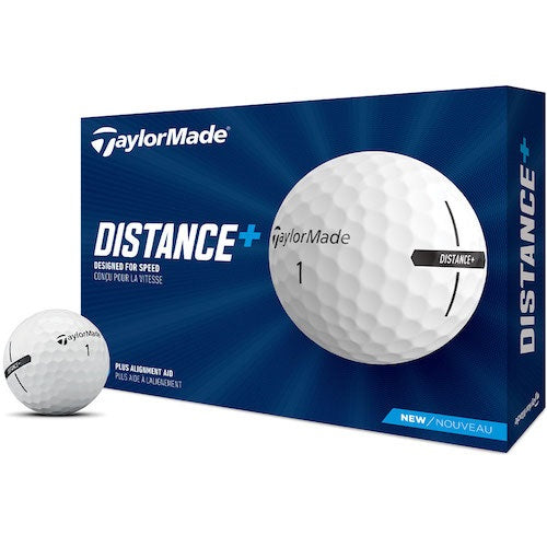 TaylorMade 2021 Distance Plus Golf Balls - Dozen