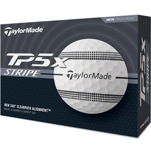 TaylorMade TP5x Stripe 2024 Golf Ball - Dozen