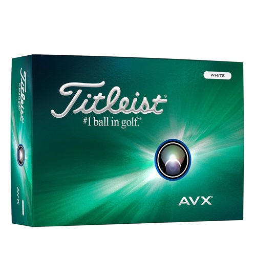 Titleist AVX Golf Balls - White - Dozen