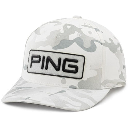 An image of PING 214 Multicap Hat - Alpine on a white background