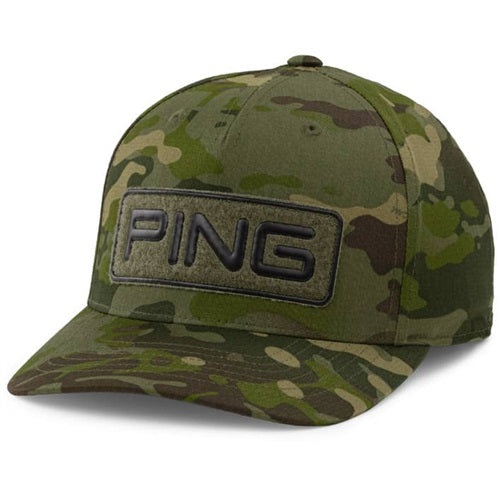 An image of PING 214 Multicap Hat - Tropic on a white background