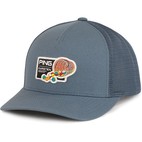 An image of PING 214 Buckets Cap - Slate on a white background