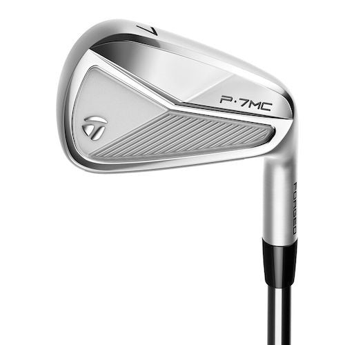 Product image of a TaylorMade P7MC golf iron on a white background