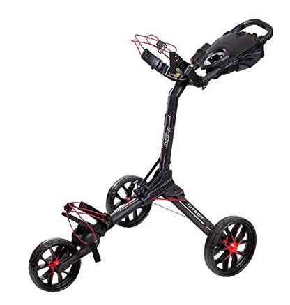 A hero image of a Bag Boy golf push cart on a white background