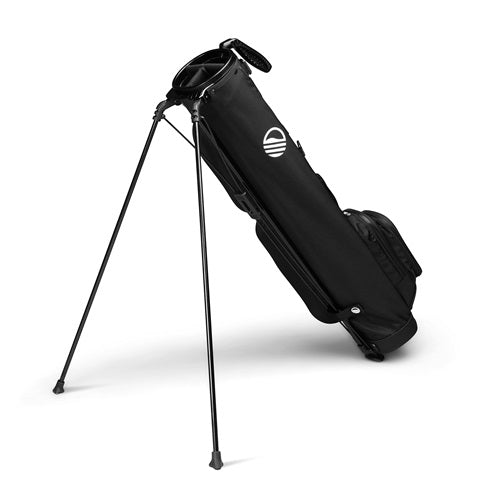 Sunday Golf Black Stand Bag on white background