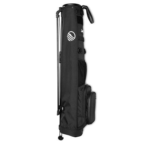 Sunday Golf Loma Black Golf Bag on white background