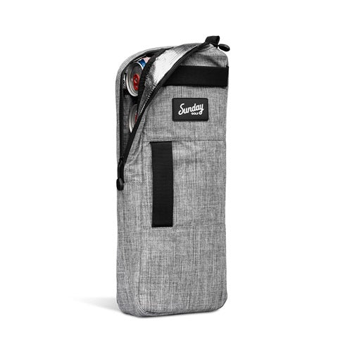 Sunday Golf Big Frosty Cooler Bag in gray on a white background