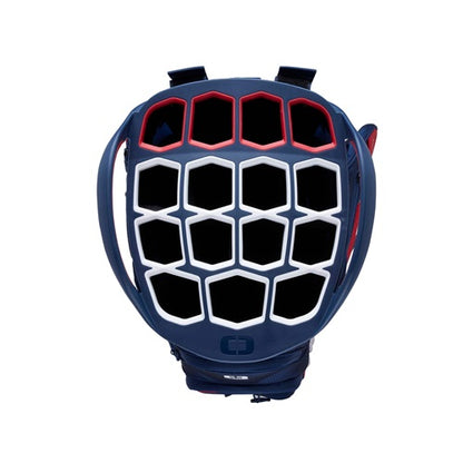 OGIO WOODE CART Bag (Red/White/Blue)