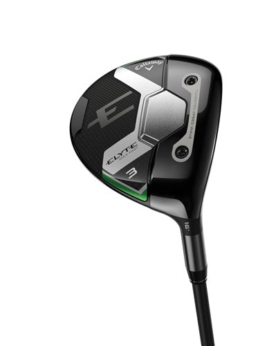 A hero image of a Callaway Elyte Max Fast fairway wood on a white background