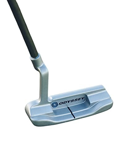 a hero image of an Odyssey blade putter on a white blackground