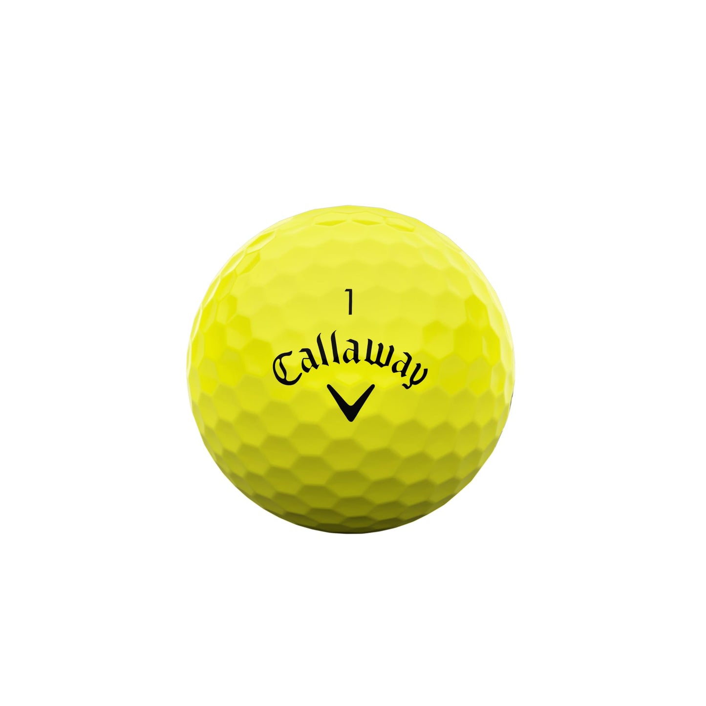 Callaway Warbird Distance 25 Golf Balls - Yellow - Dozen