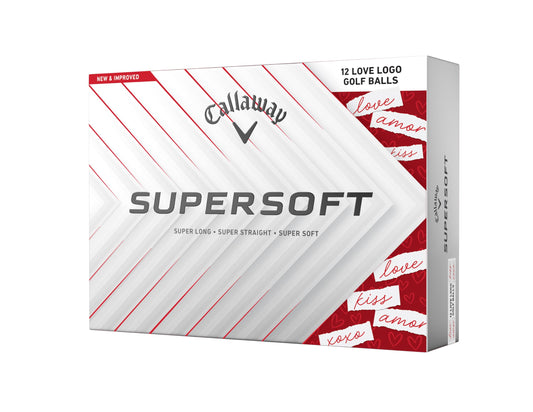 Callaway Supersoft 25 Valentine Golf Balls - Dozen