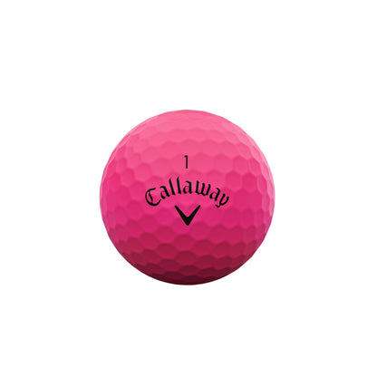 Callaway Supersoft 25 Golf Balls - Pink - Dozen