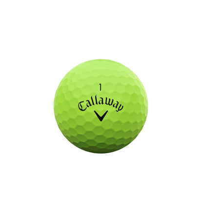 Callaway Supersoft 25 Golf Balls - Green - Dozen