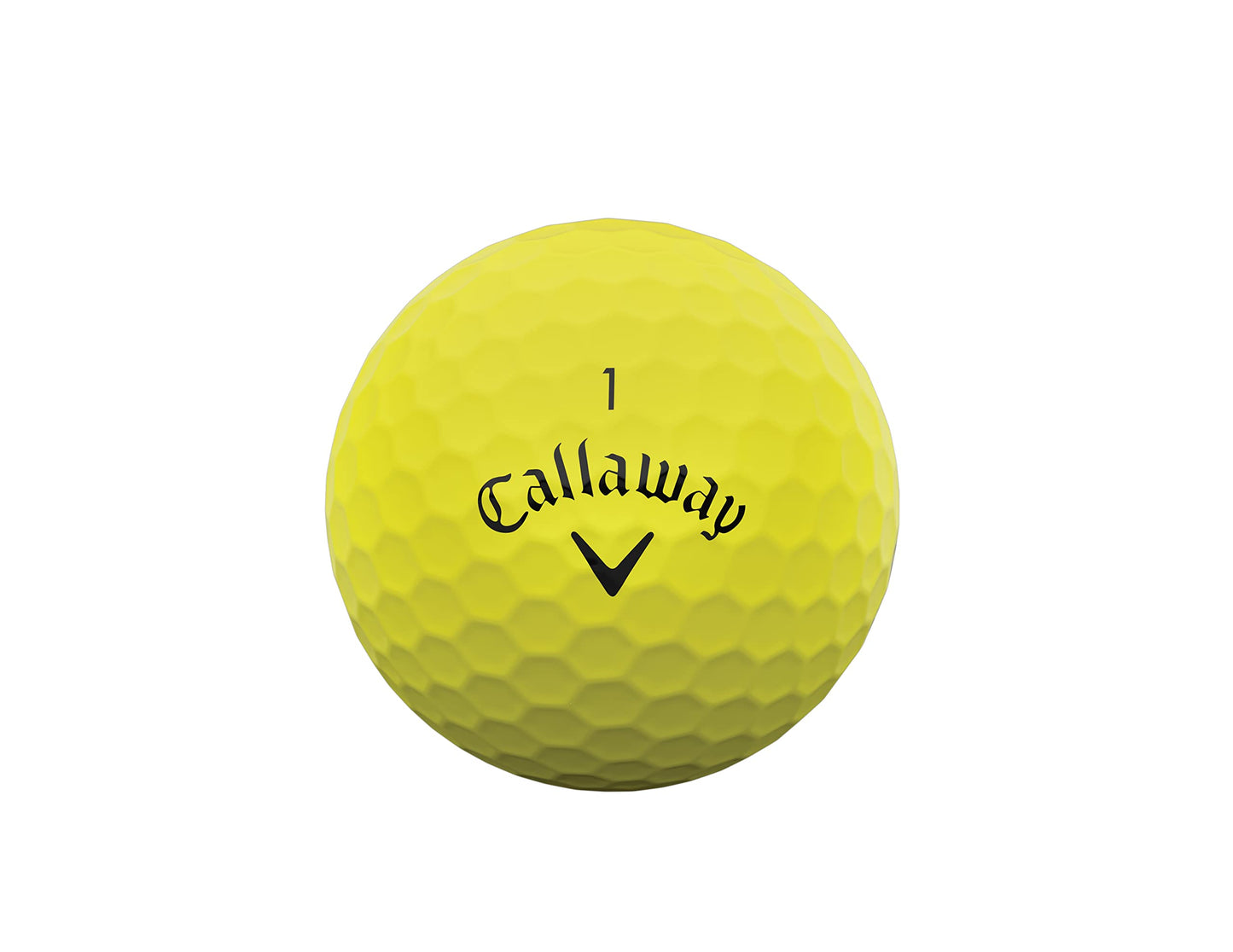 Callaway Superfast Bold 22 Golf Balls - Yellow - 15 Ball Pack