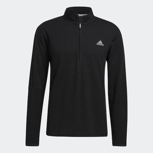 Adidas 3-Stripe 1/4 Zip - Black