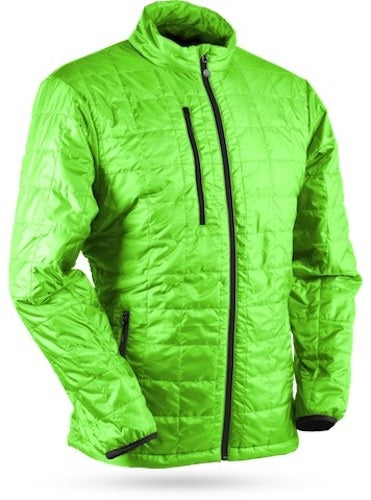 An image of Sun Mountain Granite II Jacket - Gecko - S on a white background
