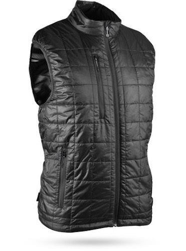 An image of Sun Mountain Granite II Vest - Black - L on a white background