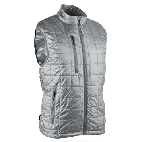 An image of Sun Mountain Granite II Vest - Platinum - L on a white background