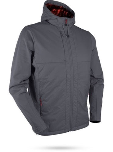 An image of Sun Mountain Colter II Jacket - Steel - XL on a white background