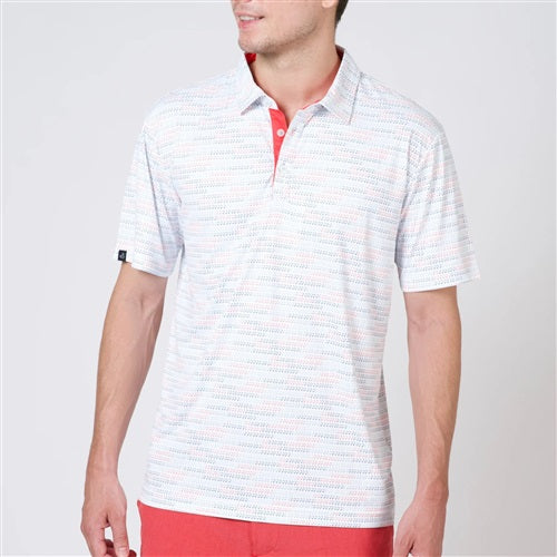 Swannies Carlson Polo - Red/Multi