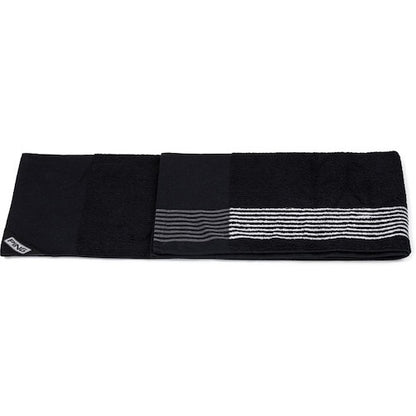An image of PING 214 Players Towel - Black / White on a white background