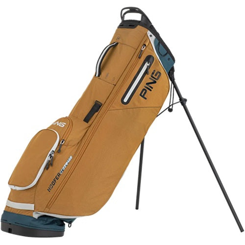 PING 201C Hoofer Craz-e-Lite Double Strap Stand Bag - Buck / Dark Sea / Platinum