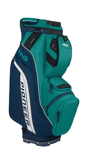 PING 214 Pioneer Cart Bag - Navy / TL