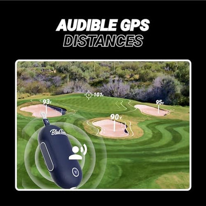 Blue Tees Player Go Golf GPS Speaker - Black