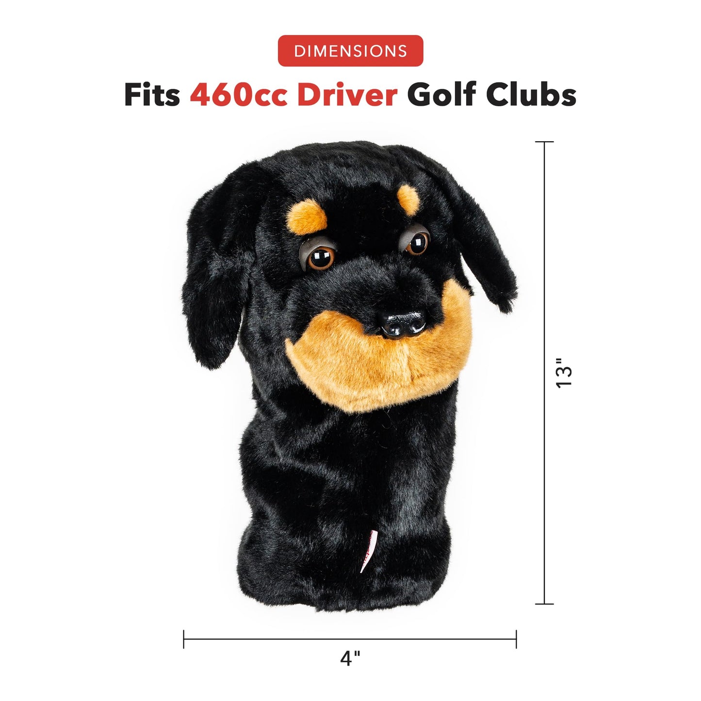 Daphne's Headcover - Rottweiller