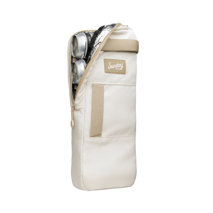 An image of Sunday Golf Big Frosty Cooler Bag - Toasted Almond on a white background