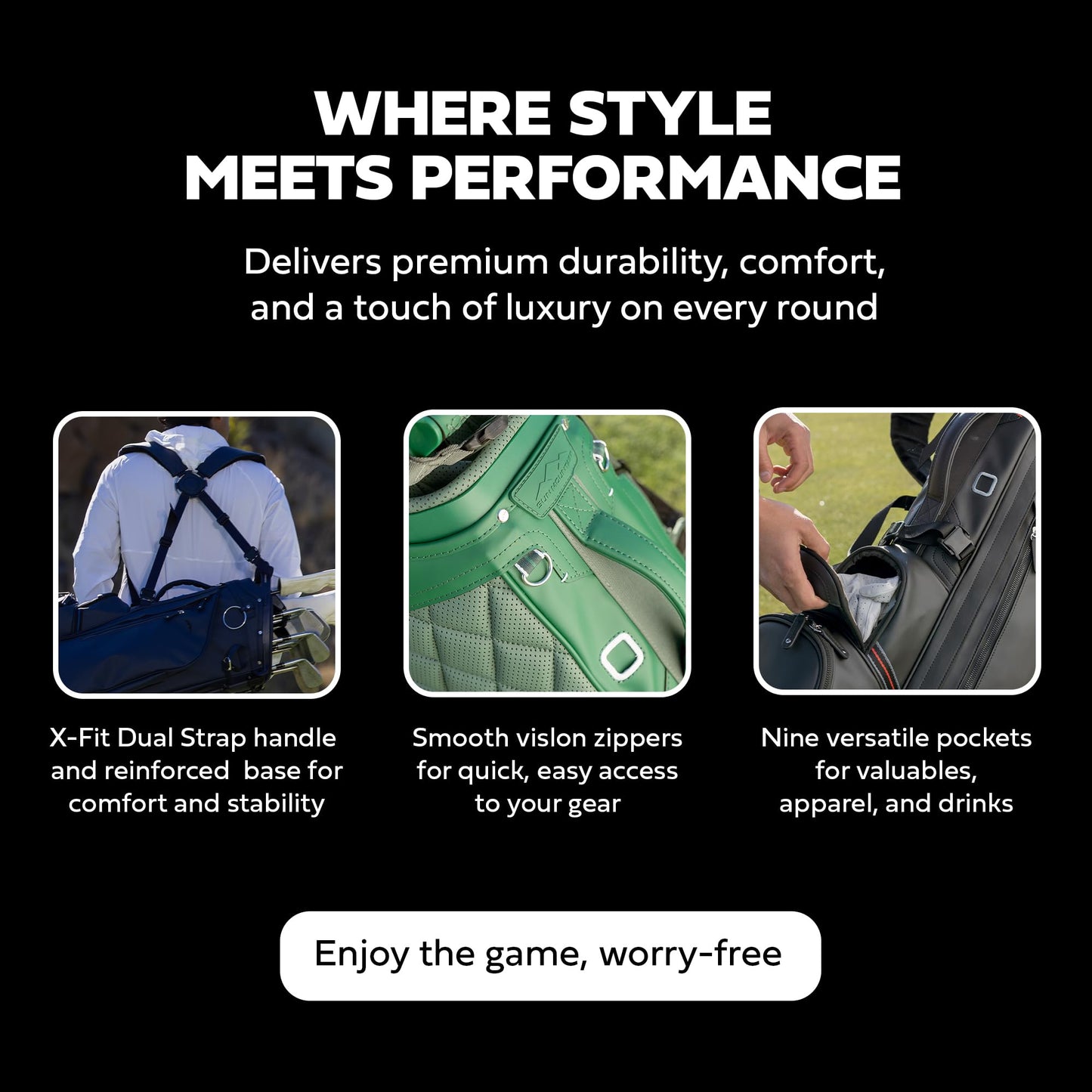 Ad image of Sun Mountain product features
