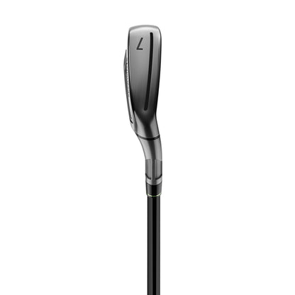 Product image of a TaylorMade golf iron on a white background