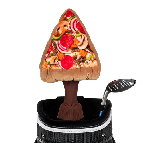 A product image of Daphne's Pizza Golf Driver headcover