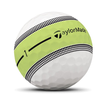 A hero image of the TaylorMade Tour Response Stripe Golf Ball