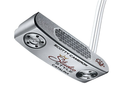 Hero image of a Scotty Cameron Studio Style Catalina Putter on a white background