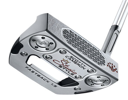 Hero image of a Scotty Cameron Studio Style Fastback 1.5 Putter on a white background