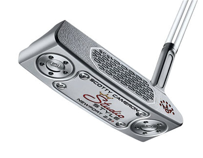 Hero image of a Scotty Cameron Studio Style Newport 2.5+ Putter on a white background