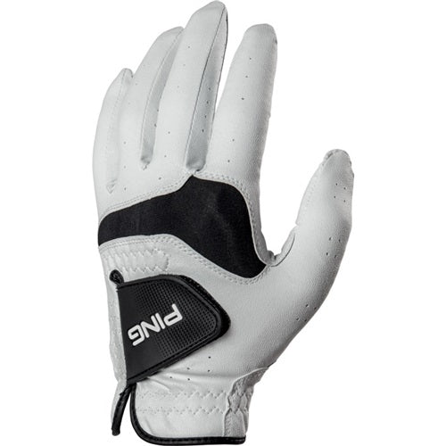 An image of PING Sport Tech Glove - Worn on Left Hand - Ice Grey - XXL on a white background
