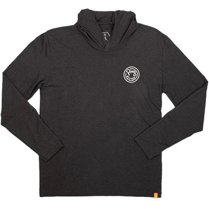 An image of PING Putter Light Weight Hoodie - Black Frost - M on a white background