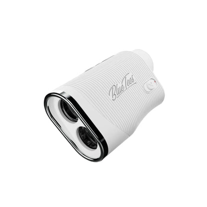 An image of Blue Tees Series 3 Max + Laser Rangefinder - White on a white background