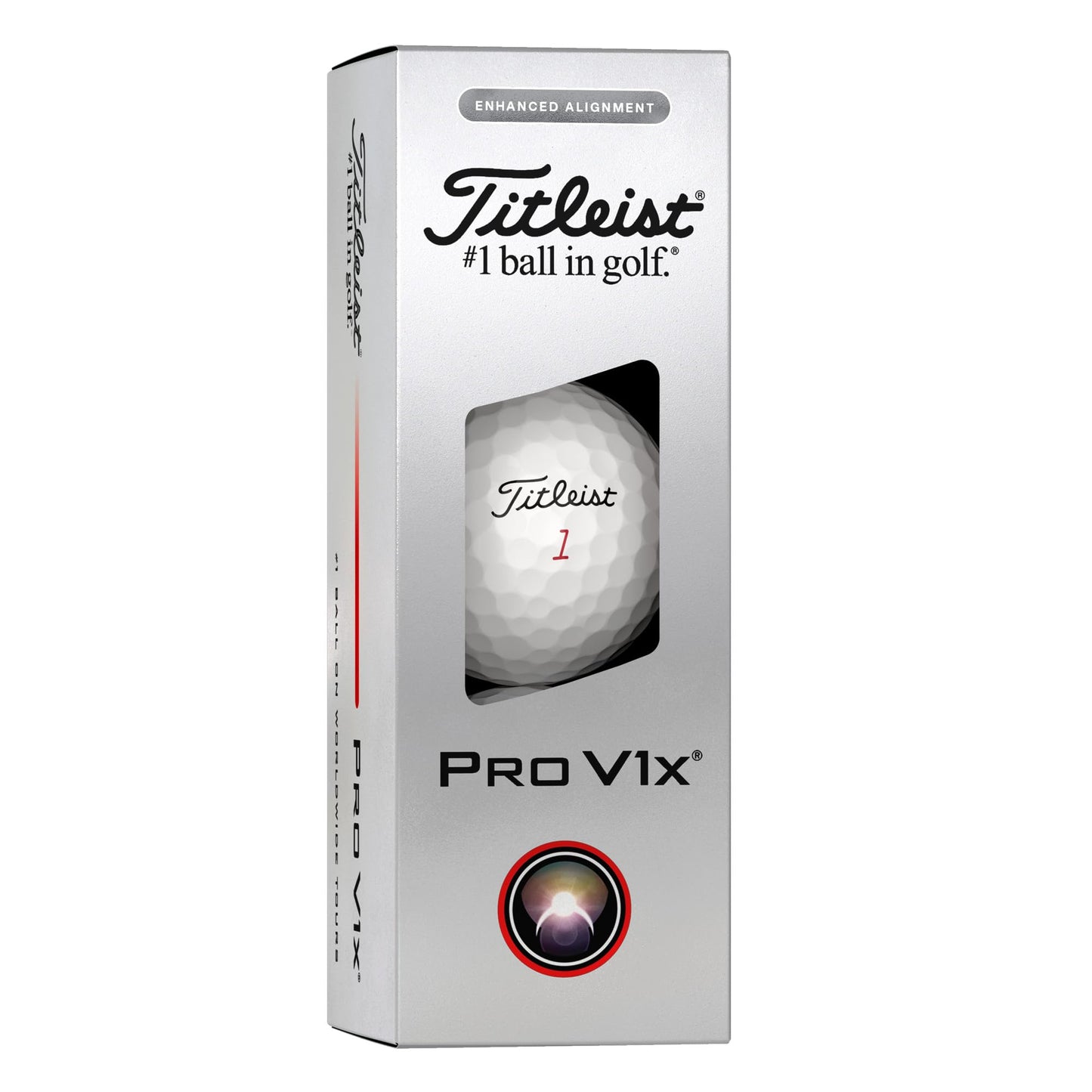 Product image of Titleist Pro V1x sleeve of golf balls