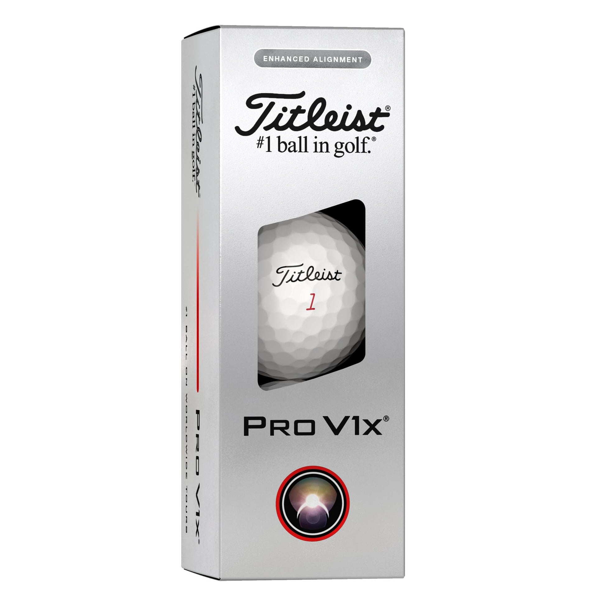 Product image of Titleist Pro V1x sleeve of golf balls