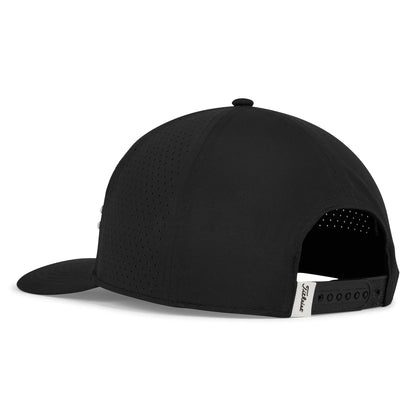 An image of Titleist Diego Hat Black/White One Size Fits Most on a white background