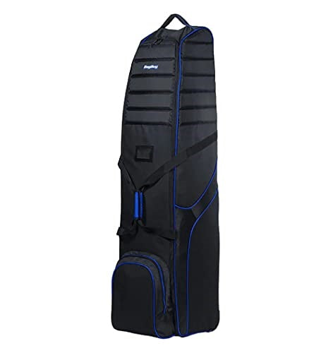 An image of Bag Boy T-660 Golf Travel Cover - Black/Red on a white background